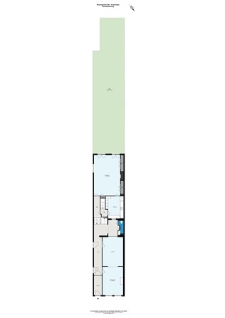 Floor plan - Keizersgracht 584, 1017 EN Amsterdam 